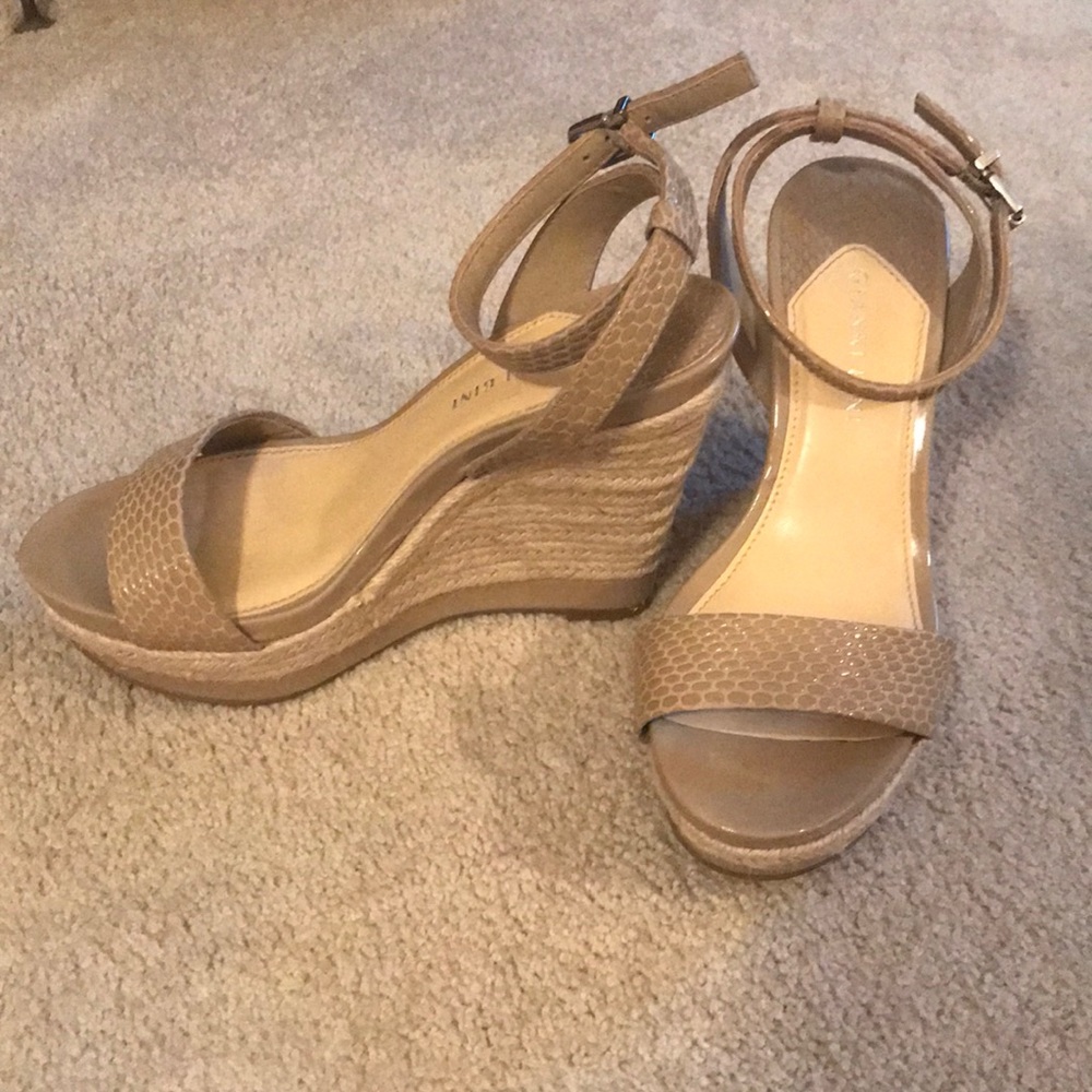 Gianni Bini (sz6.5) wedge / platform sandals